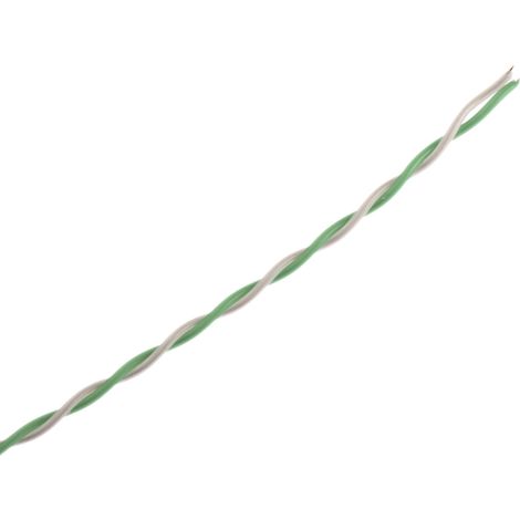 Câble pour thermocouple type K RS PRO, 50m, Non blindé, temp. max. +260°C, gaine PFA ( Prix pour Bobine de 50 Mètres )