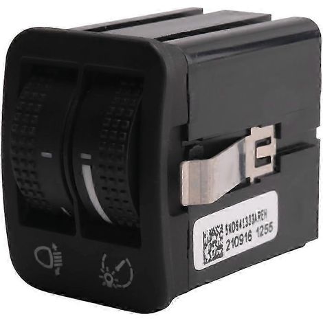 Scheinwerfer-Dimmer-Einstellschalter für Armaturenbrett (5ND941333, 2008–2015, schwarz, SZRH AV)