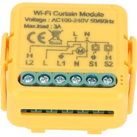WLAN-Vorhangmodul, Schalter, App-Steuerung, Timerfunktion, elektrischer Rollladen (1/5)