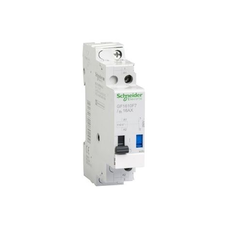 Schneider GF1610F7 TeSys GF16 - teleruttore - bobina 110 V 50/60 Hz - 1F 16 A