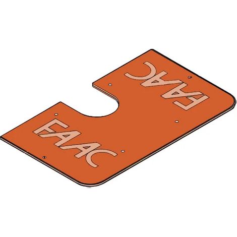 faac pièce détachée couvercle boîte portante opérateur 750 63001405 (1/2)
