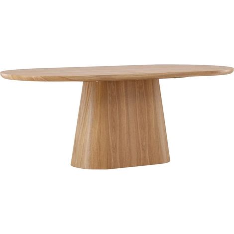 Table à Manger Ovale "Stjarno" 200cm Naturel (1/5)