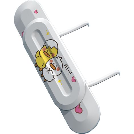 Pare-vent climatisateur 74 à 97 cm réglable universel déflecteur d'air frais avec autocollants pare-vent plus canard autocollants (1/5)
