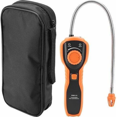 [NIEMALS VERWENDET] Gasdetektor, Hochpräziser tragbarer Brenngasleckdetektor PM6310, Explosivstoff-Brennstoff-Methan-Erdgas-Analysator, Tester, Alarm,