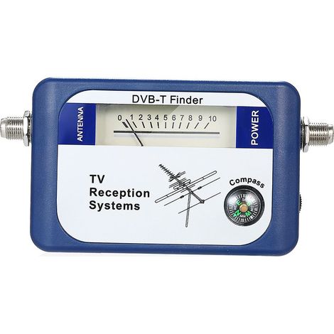 Jeffergarden,Détecteur de signal numérique d'antenne, récepteur TV avec boussole (1/4)