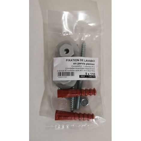 Sachet fixation lavabo 8x110 - 14170