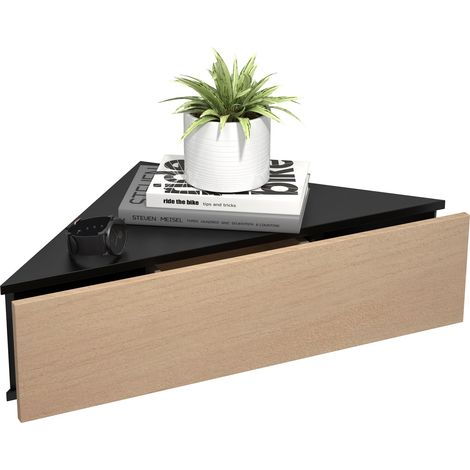 Cajón de pared de la esquina mesita de noche UsalS 15x60x43 - VCM