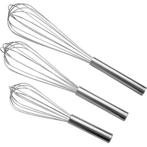 XXL Edelstahl Schneebesen 25-45 cm Großküche Rührbesen Mixer Gastro groß Besen 29 cm (1/3)
