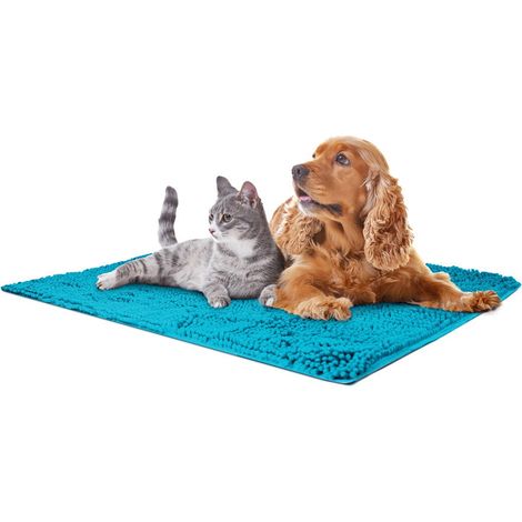 Tappeto in microfibra trattiene lo sporco per cani e gatti