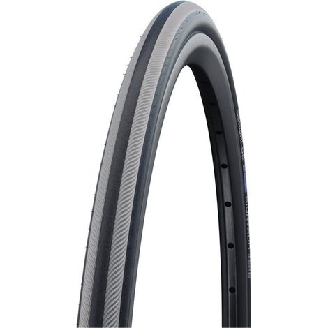 Schwalbe Rollstuhlreifen Rightrun HS387 Draht 24x1.00 25-540 sw/gr.Streifen KG 2Gr NMC