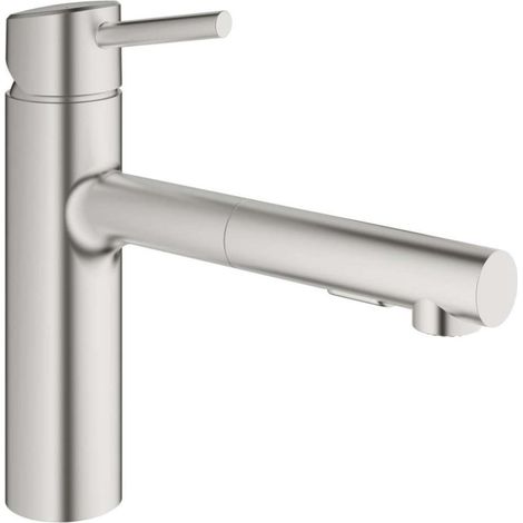 Grohe Concetto - Spültisch Einhebelmischer, SuperSteel 30273DC1 (1/2)