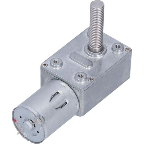 Motorino a vite senza fine silenzioso, durevole, resistente all'usura e alla ruggine, con elevata conduttività termica e bassa resistenza alla corrosione, riduttore a bassa velocità da 12 V. (1/5)