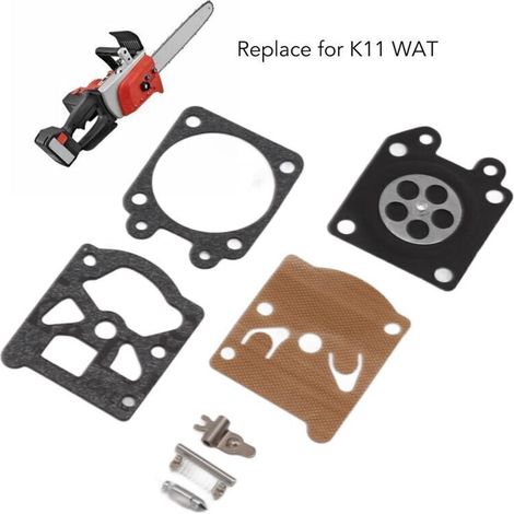 Kit de Réparation de Reconstruction de Carburateur pour K11 WAT, Kit de Diaphragme de Joint de Carburateur de Tronçonneuse Kit de Remplacement de Carburateur (1/3)