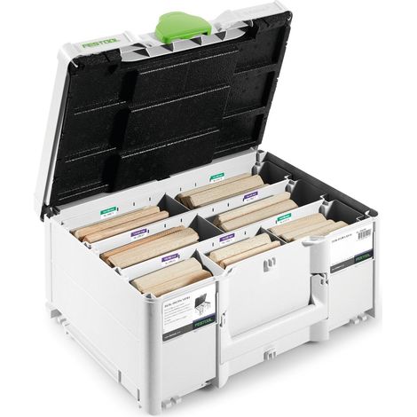FESTOOL DOMINO XL Dübel Buche DS/XL D12/D14 128 BU - 576792 (1/5)