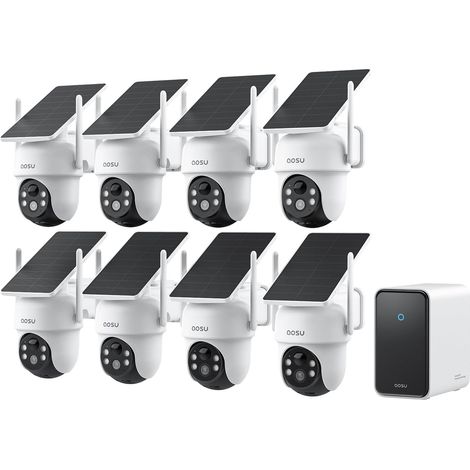 Camera Surveillance WiFi Exterieure sans Fil Solaire (1/5)