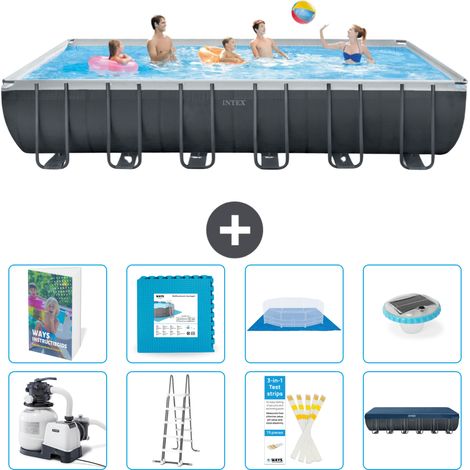 Ultra XTR Pool Rechteckig - 732x366x132 cm - 9-teilig S674