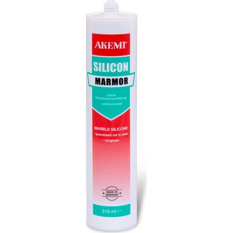 Marmor - Silicone précoloré - Akemi - Cartouche de 310 ml              Gris Joint 04