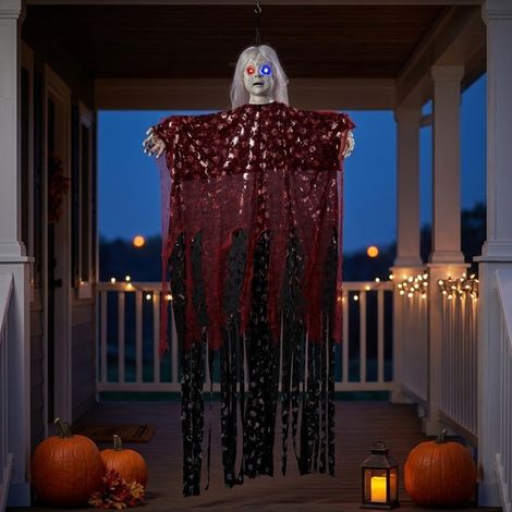 Hanging Light Up Zombie Ghost Halloween (1/2)