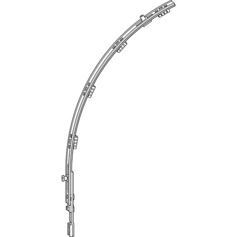 Grohe Via Küchenarmatur mit Auszug, Hochdruckarmatur, Brausefunktion, schwenk- und ausziehbar, F-Form schräg, Chrom, 30305001 (1/2)