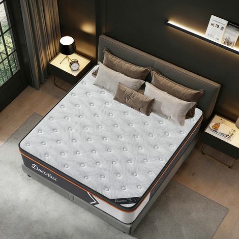 Matelas mousse 90 x 200 cm – Épaisseur 26 cm – Mousse à mémoire – Anti-acarien et hypoallergénique – Aération 3D - Conception