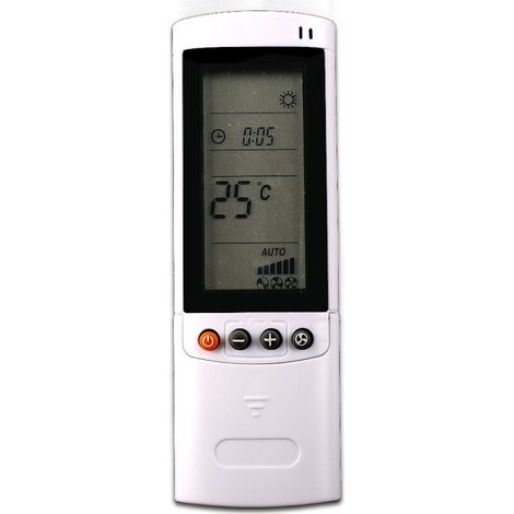 Télécommande pour climatiseur compatible Airwell A415 RC08A infrarouge de remplacement (1/5)