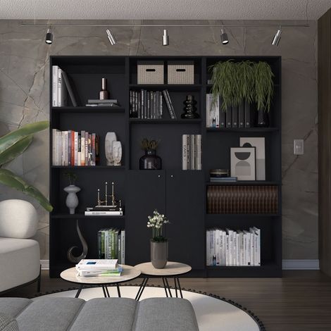 Set di Librerie con Design Attuale e Funzionalità (1/5)