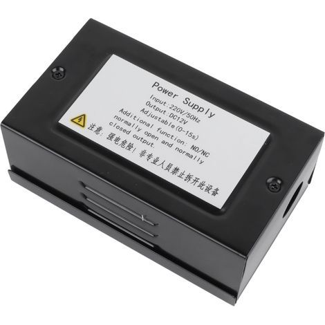 Alimentation Secteur 12V 5A pour Système de Contrôle d'Accès et Serrure Électrique de Porte (1/5)