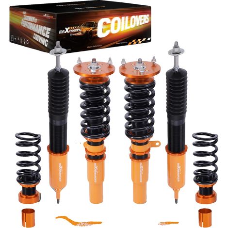 Gewindefahrwerke, verstellbare Höhe 25-75mm, Kompatibilität für E90 E91 Fahrzeuge, Federhärte vorne 10kg/mm, Federhärte hinten 8kg/mm, langlebige (1/5)