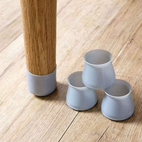 Protections pour pieds de chaise, embouts en silicone meubles, lot 16 (1/5)