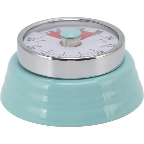 Magnet Circular Timer 60 Minute Visual Countdown Timer for Teachers Classroom Kids Homework Reading Adults Cooking Office Gym Light Green