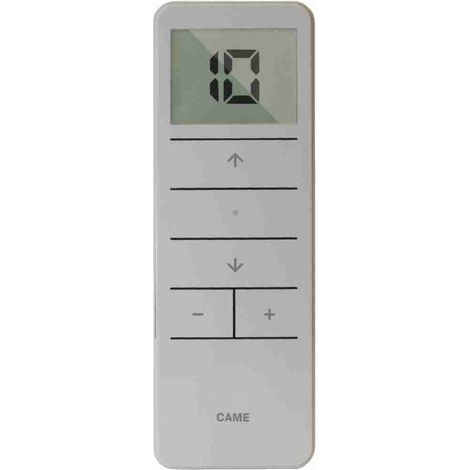 Trasmettitore Telecomando Radiocomando 433.92Mhz 15 Canali Bianco CAME ELVIS 15 001YE0145