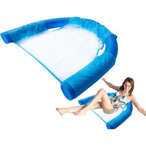 Fauteuils Pool Noodle pour Adultes Flottant Hamac aquatique de piscine Pour nageurs, adolescents, professionnels, été, arrière-cour, activités de groupe, fêtes (1/5)
