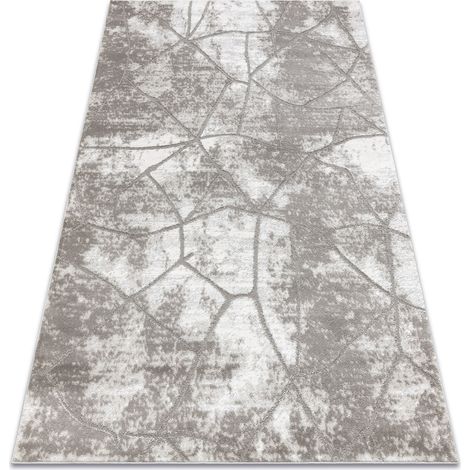 Alfombra KIDDO 9426 beige / blanco, triángulos, fiesta, para niños, sensorial  beige 80x150 cm (1/5)