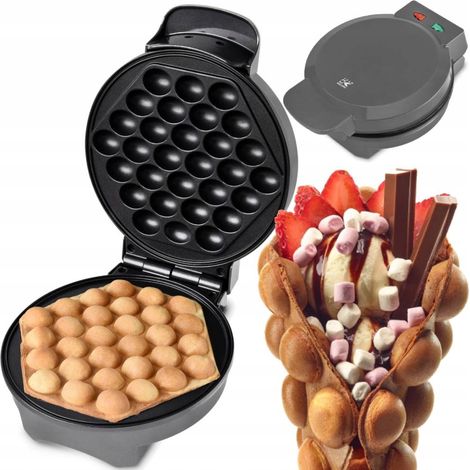 Gaufrier à bulles EGG Puffs Gaufres roulées 850 W GAUFRES À BULLES PUISSANTES (1/5)