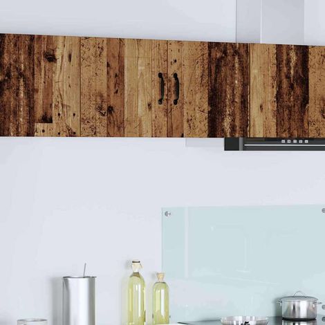 Wall Cabinet LUCCA Old Wood 80 x 31 x 40 cm Engineered Wood vidaXL