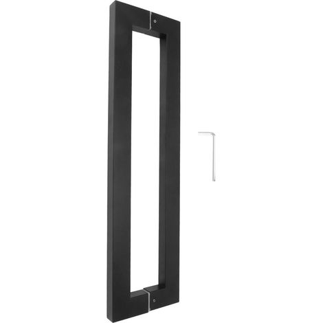 de porte carrée à coude simple à cadre et à angle droit pour