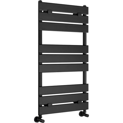 Radiateur de salle de bain BONDECO 500x926mm, noir mat (1/4)