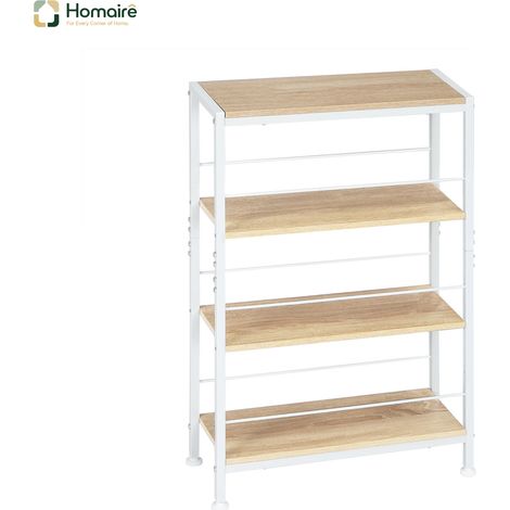Aufbewahrungseinheit mit Schubladen, weiß, in Holzdekor 50 x 20 x 78 cm HOMAIRE (1/5)