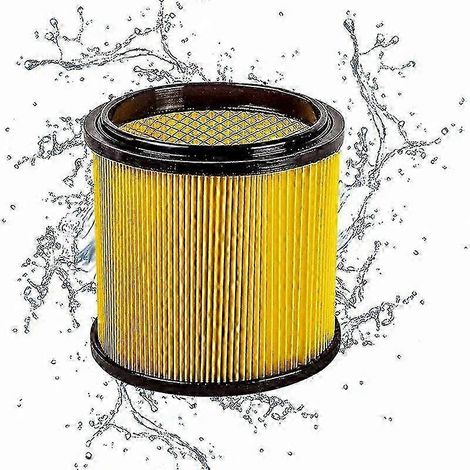 Lot de 2 filtres de rechange pour cartouche filtrante Vacmaster et son support, pour aspirateur eau et poussière Vacmaster de 5 à 16 gallons (édition 0620) (1/3)