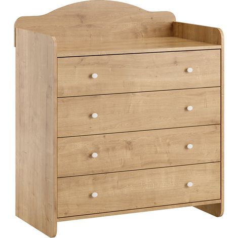 Commode à langer 4 tiroirs Vox Megeve Bois (1/5)