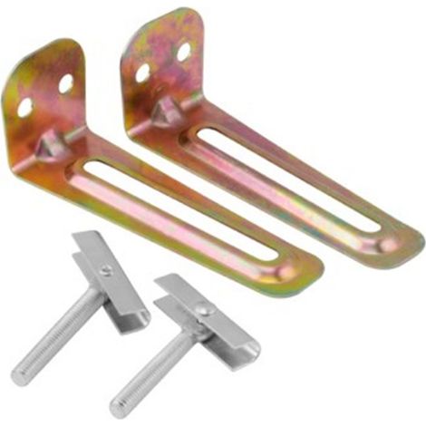 Set di 2 staffe di supporto per lavello L-10 cm