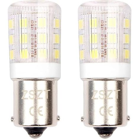 BA15S P21W LED Backup Lights, 12V 24V 5W Cool White 6000K, Waterproof Design, for Boat, RV, Auto Car, Daytime Running Lights, etc (1/5)