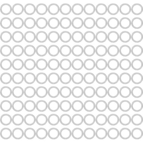 Rondelles plates en acier inoxydable, 120 pièces, diamètre intérieur 8mm, accessoires d'entretien extérieur 11mm, 4807-0811-0500 (1/5)
