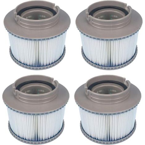 Lot de 4 filtres de rechange pour MSpa FD2089, cartouche de filtre pour piscine et spa (1/5)