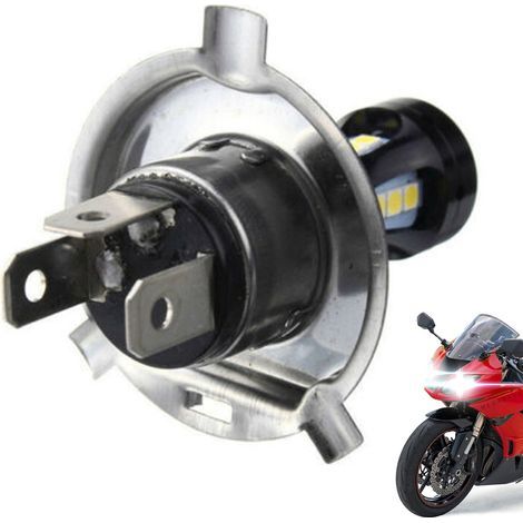 Drei-Klauen-LED-Scheinwerfer für Autos und Motorräder, H4 3030 12SMD, Inline-Nebelscheinwerfer, universelle Motorradscheinwerfer, H4-Weißlicht (1/5)