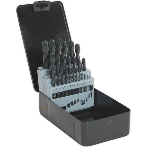 Sealey HSS Roll Forged Drill Bit Set 25pc DBS25RF (1/3)