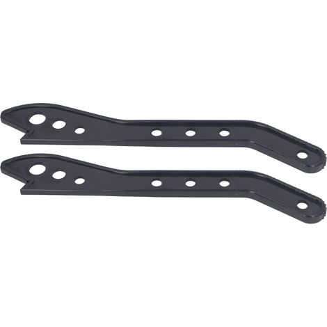 Lot de 2 poussoirs de sécurité pour table de défonceuse, en ABS noir, pour le travail du bois à domicile (1/5)