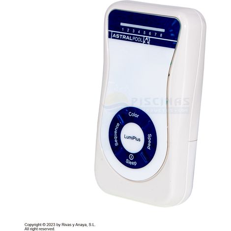 Télécommande modulateur LED LumiPlus. Astralpool