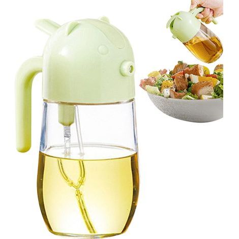 600-ml-Ölzerstäuberflasche, automatische Ölflasche, Ölsprüher, Olivenölsprüher, Ölkocher (1/5)