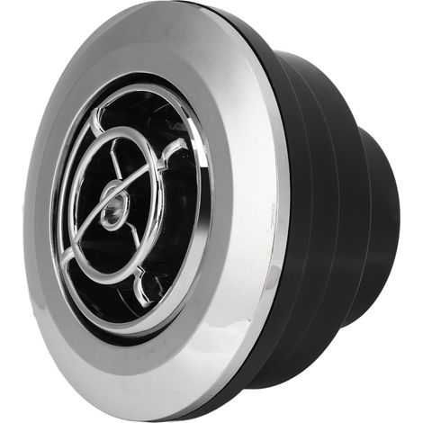 Sortie d'air de toit ronde pour climatiseur de camping-car, déflecteur de ventilation pour véhicules utilitaires et de chantier (1/5)